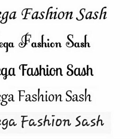 ☝ (1 HARI JADI) Sash wisuda /birthday / bridal shower / selempang satin bordir ➪