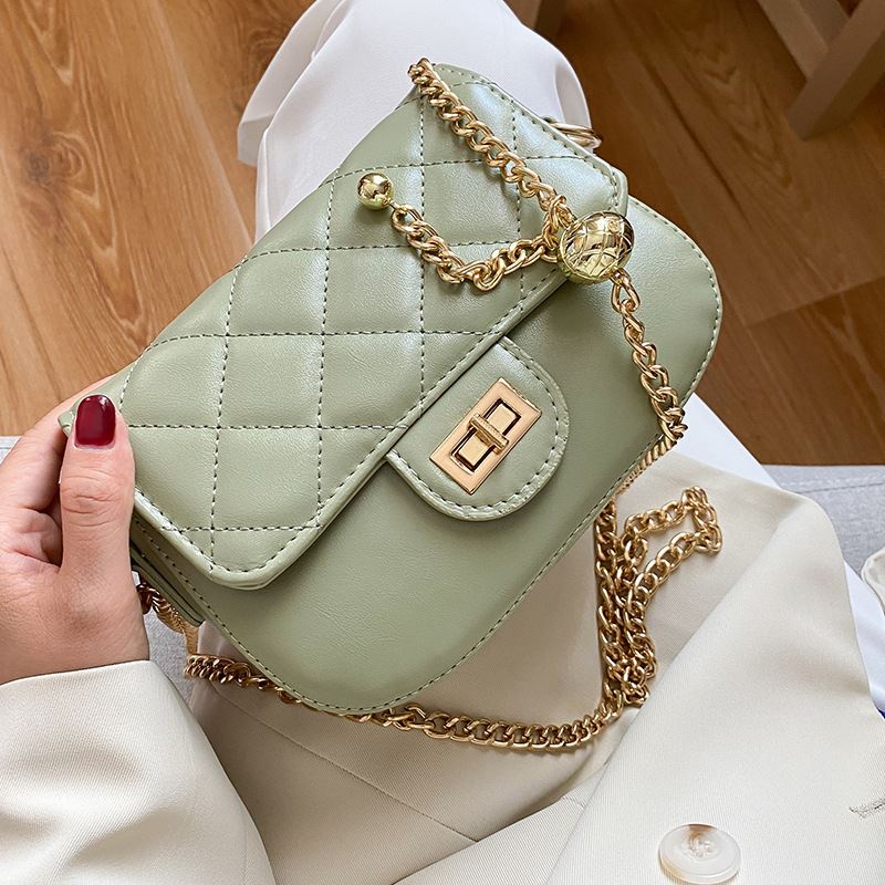 JT2070-green Tas Selempang Wanita Elegan Import Terbaru