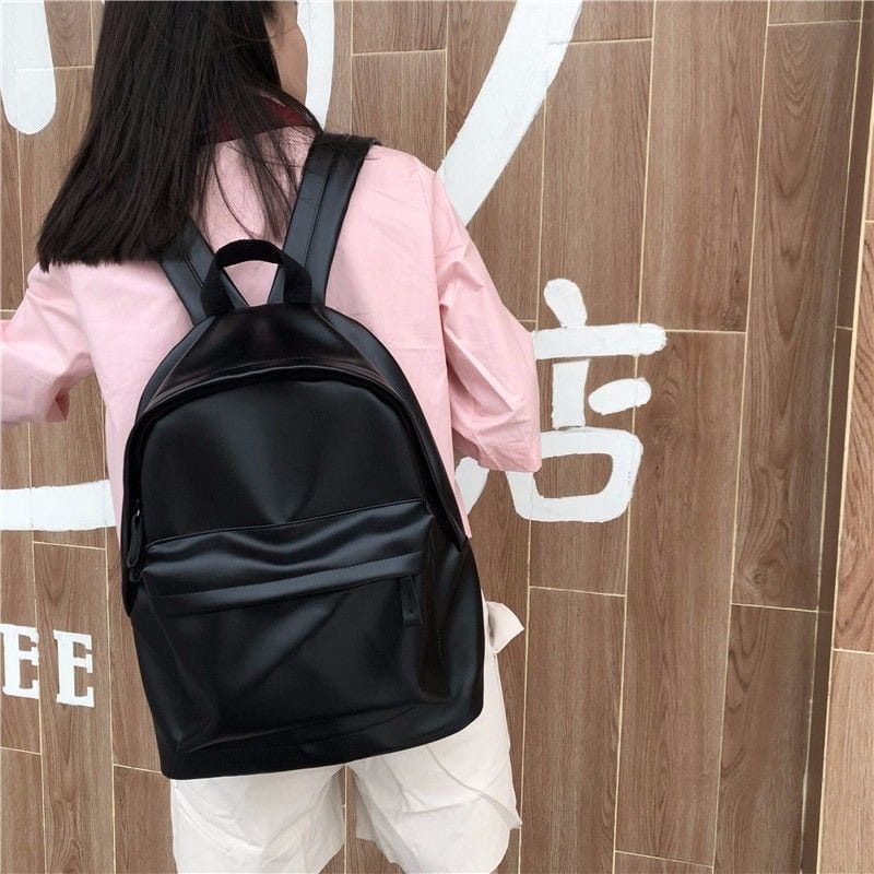 Tas Ransel Kulit Wanita Backpack - Tas Gendong Wanita Daypck