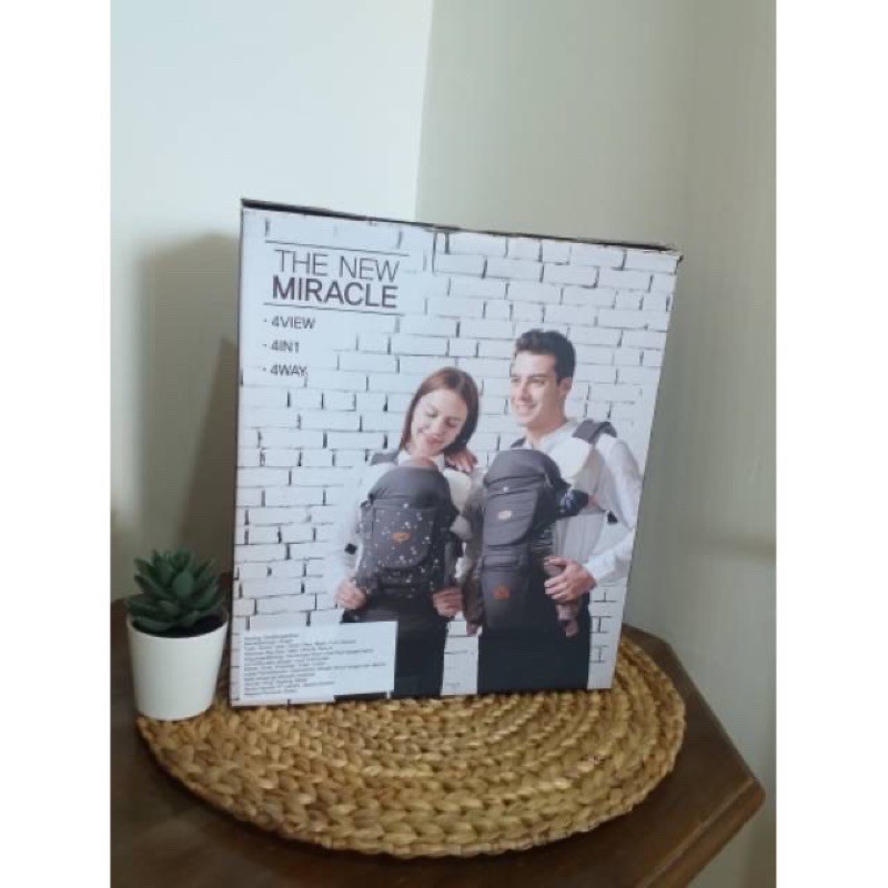 preloved pl prelove bekas i angel miracle second gray grey gendongan hipseat hip seat balitakita ssc