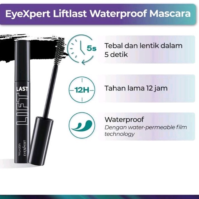 Wardah Eyexpert Liftlast Waterproof Mascara