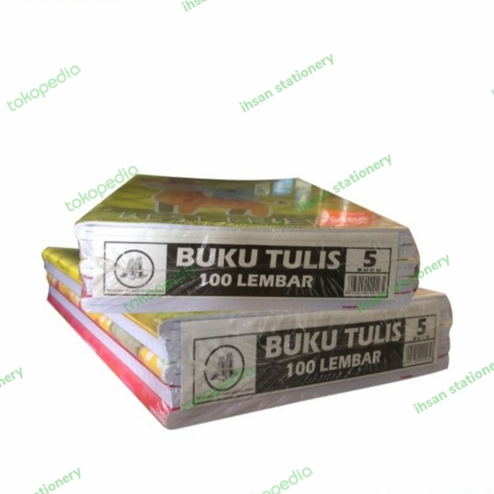 

Menakjubkan Buku Tulis Aa 100 Lembar Limited