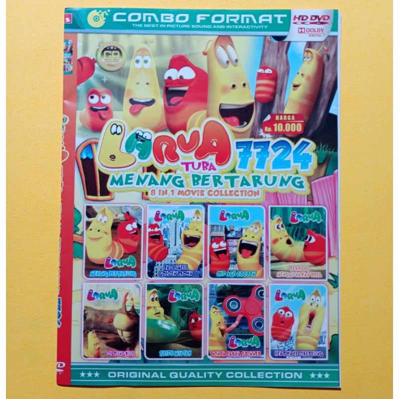 Kaset Koleksi DVD Film Kartun LARVA 7724 TERBARU.