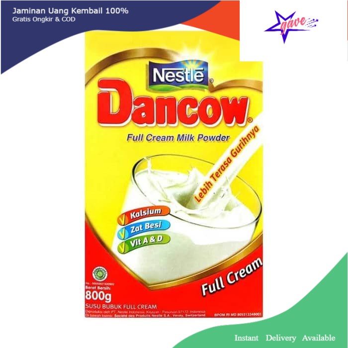 Dancow Full Cream 800 gram