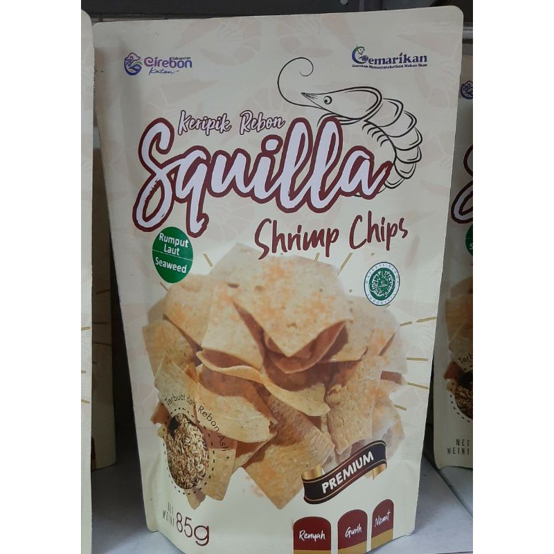 

Keripik Rebon Squilla Shrimp Chips 85gr