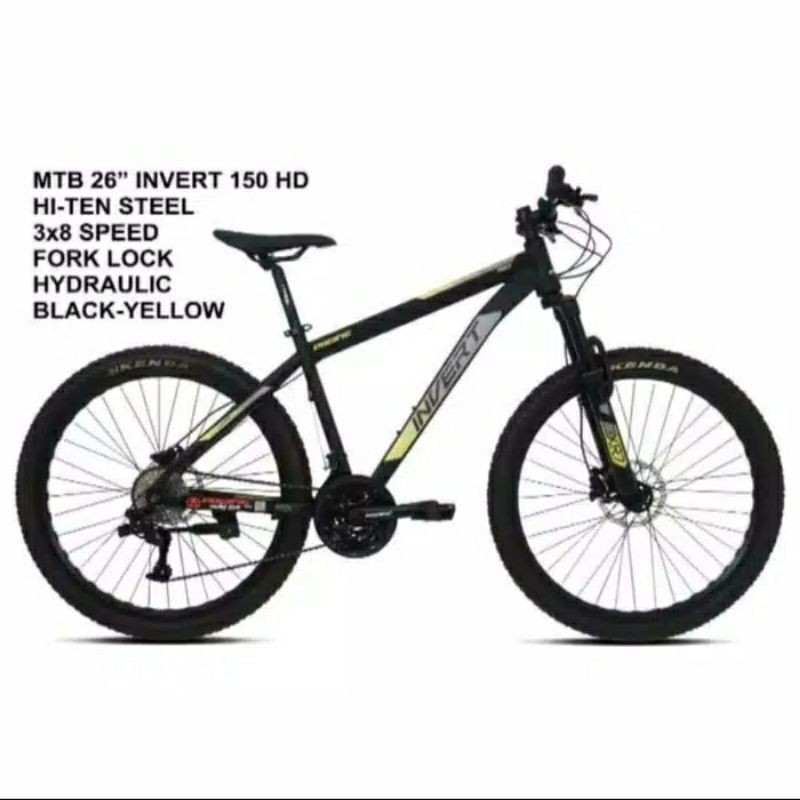 Sepeda Gunung MTB 26 Pacific Invert 150 HD