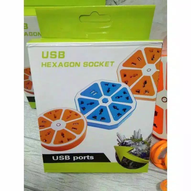 Stop Kontak Hexagon Socket Hexagon Socket Usb