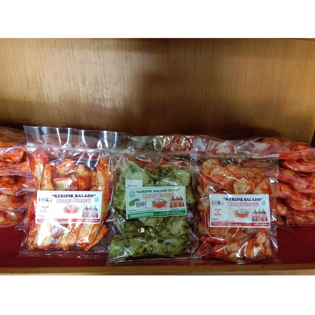 

Keripik Balado Bunga Teratai Asli Padang