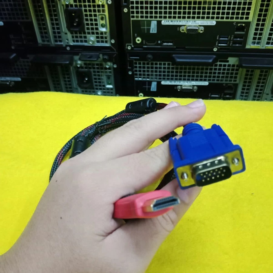 kabel HDMI to VGA 1,5 cm /kabel jaring HDMI to VGA