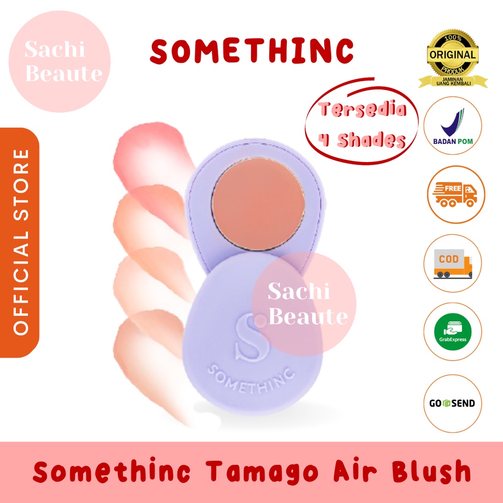 SOMETHINC TAMAGO Airy Blush - Blush On Wajah