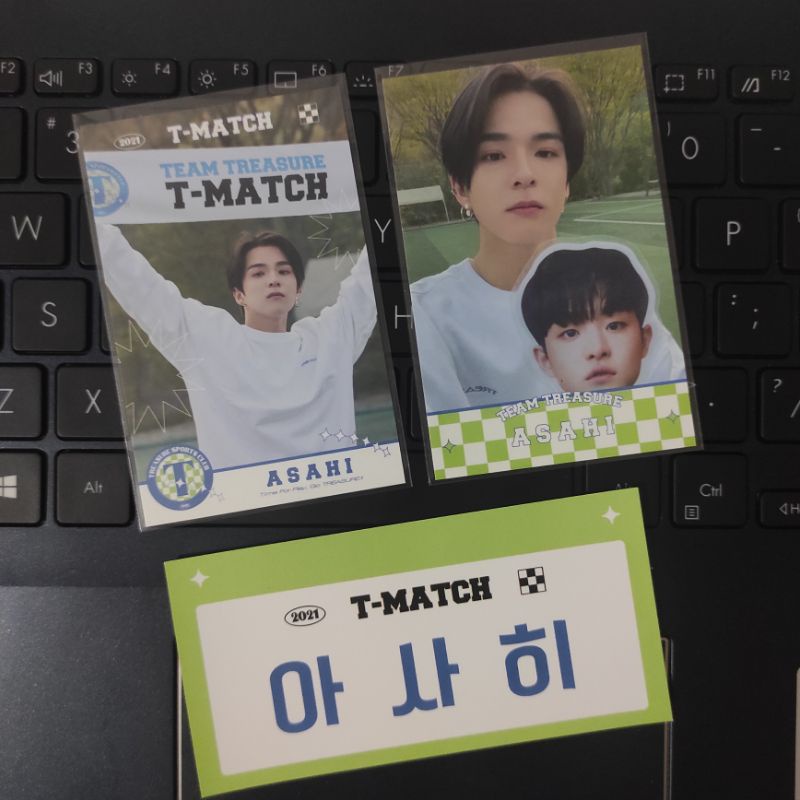 tmatch, polaroid, postcard asahi jeongwoo doyoung treasure