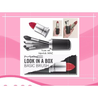 MAC LOOK IN A BOX /  brush set