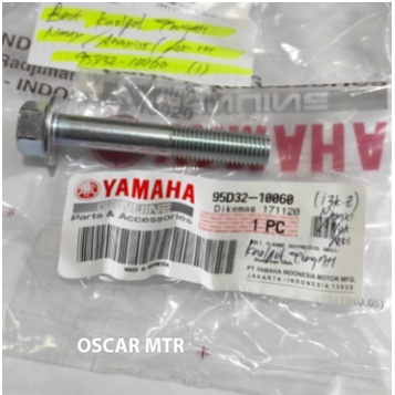 Baut Knalpot Tengah Arm Yamaha NMAX Aerox 155 Lexi 125  / 95D32-10060