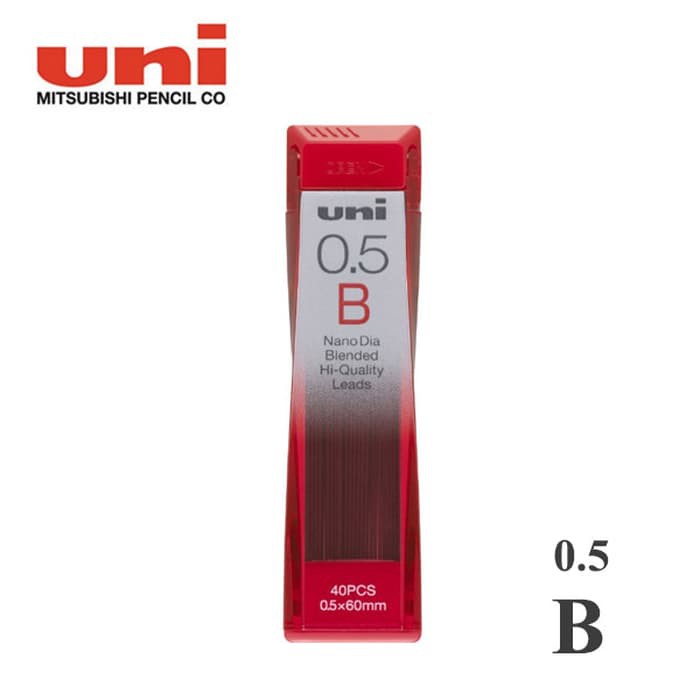 

Produk Eksklusif Uni Nano Dia Pencil Lead 0.5 mm B / Isi Pensil Mekanik B - 0.5 mm Berkualitas