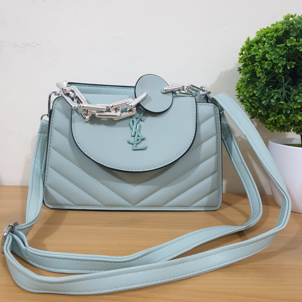 201285 Tas Selempang Wanita Import Slingbag Cewek Impor (1 KG MUAT 2) LT1286 EL5185 CR7386