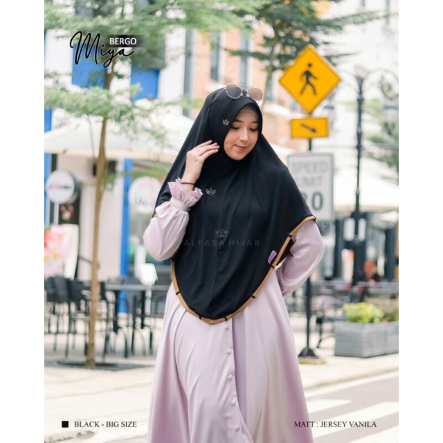 BERGO MIYA ALFASA HIJAB / BERGO TERLARIS / BERGO SYARI