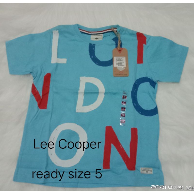 baju kaos Lee Cooper original