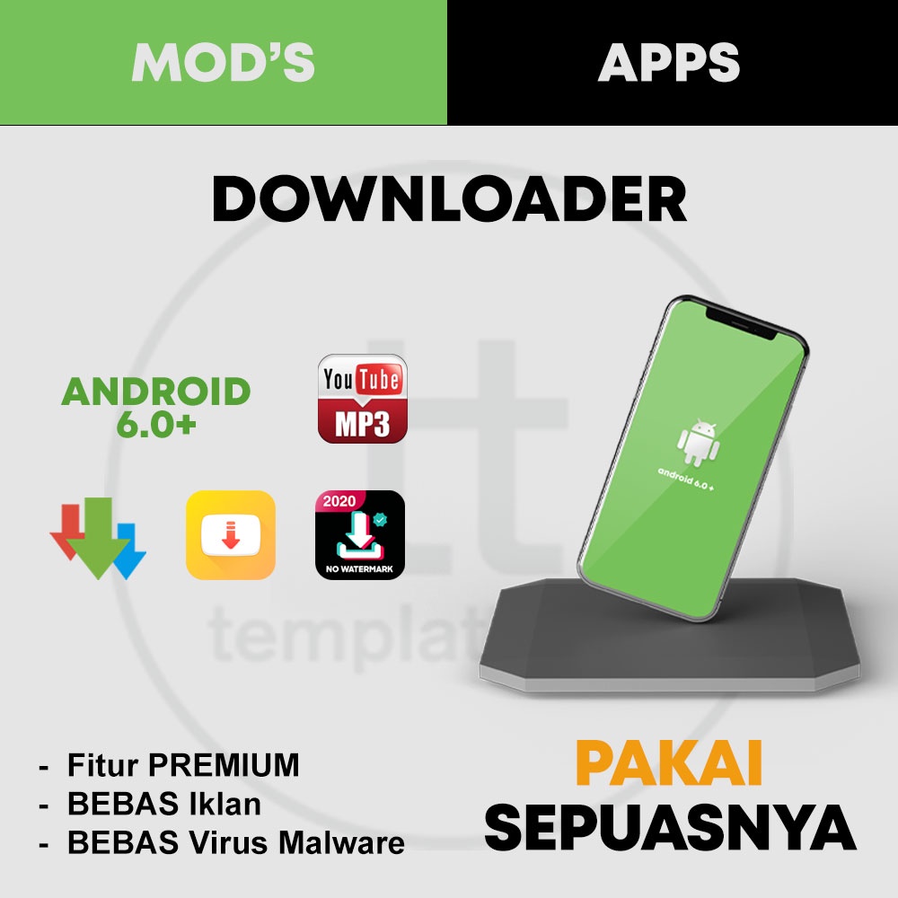 Paket Aplikasi Android Multimedia Downloader MOD APK