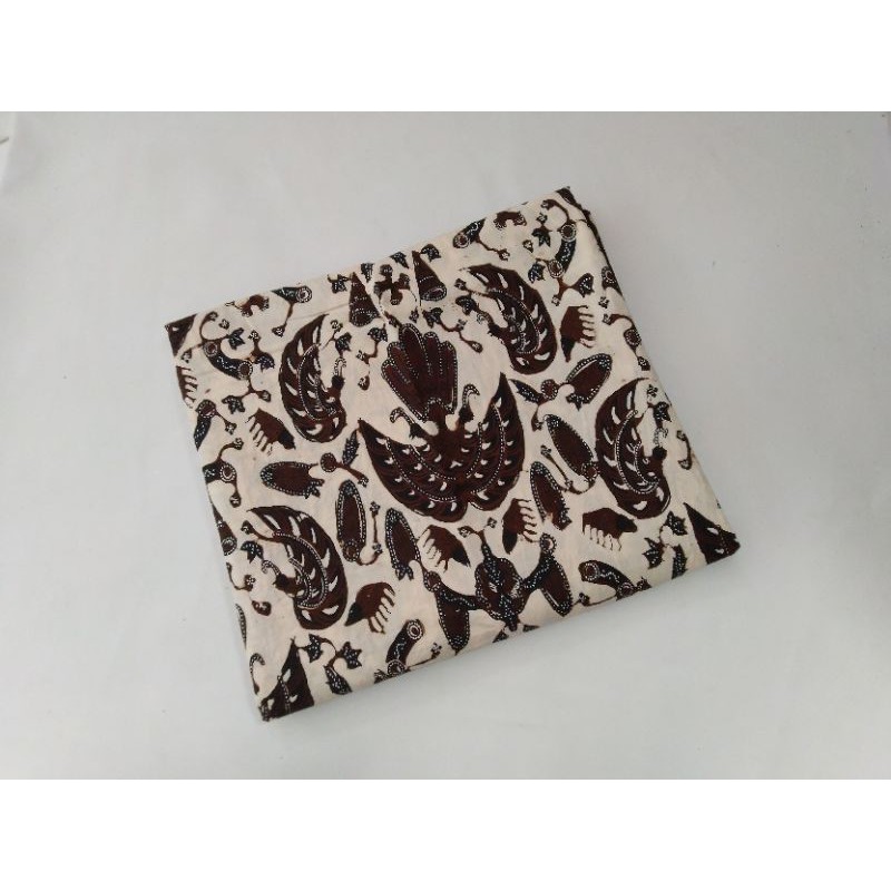 Kain jarik batik kombinasi tulis sogan jogja sido mukti