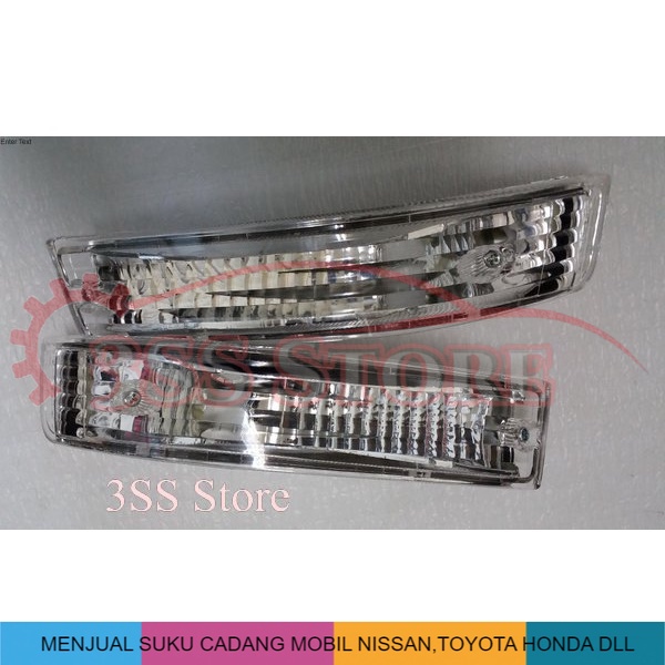 set lampu sein bumper corolla twincam AE92 th 88 - 89 made in taiwan