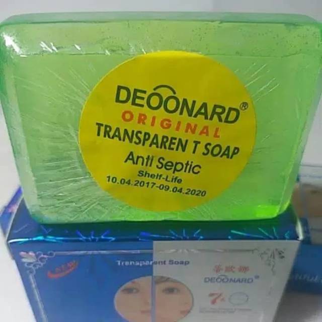 [COD] SABUN BATANG DEONARD ANTI SEPTIC DUS BIRU [PERAWATAN WAJAH]