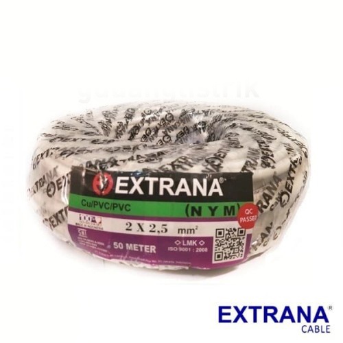 KABEL POTONGAN EXTRANA TUNGGAL NYM 2X2,5 PERMETER