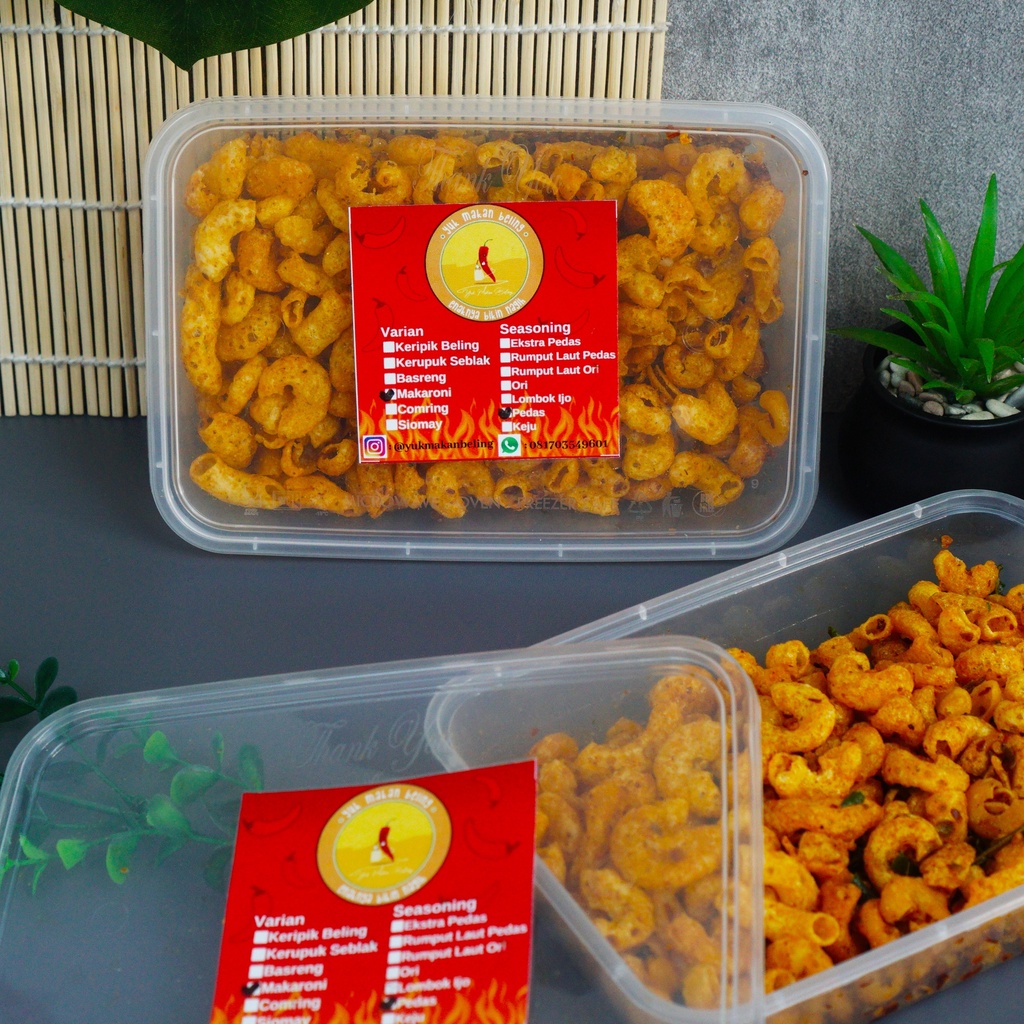 MAKARONI KEMASAN TEPAK 100gram