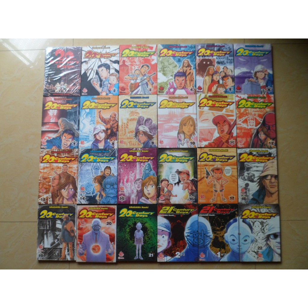 Komik 20 th Century Boy 1-22 + 21 st Century Boy 1-2 Tamat Mulus