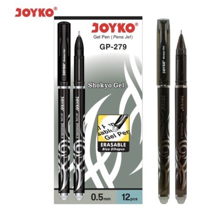 

Jualan Pen Erasable Atau Bisa Dihapus 0.5 Hitam Joyko Gp-279 (Isi 12 Pcs) Murah