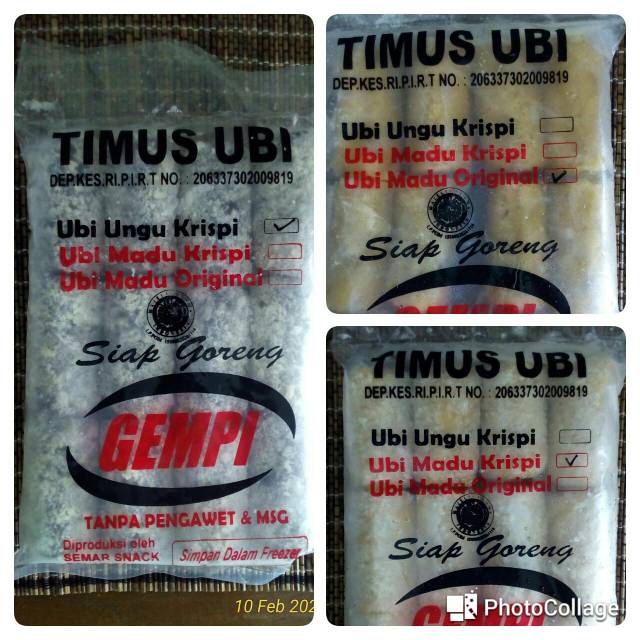 

Gempi Timus Ubi Madu / Ungu