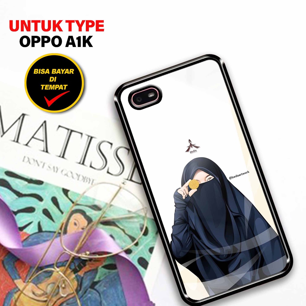 Case Oppo A1K - Hardcase 2D Glossy Oppo A1K - Fashion Case Oppo A1K - Motif [ Hijabers 3 ] - Case Te