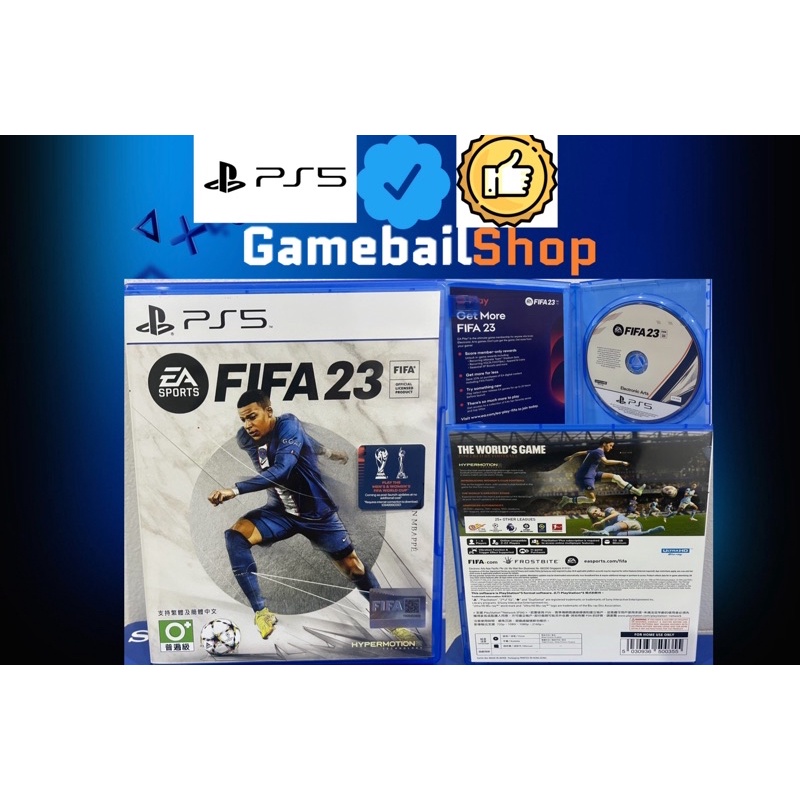 PS4 / PS5 Game - Fifa 23 Fifa 2023 Fifa23 ( Reg 3 Asia / 2 / All / English ) Kaset Game BD PS4 PS5 Fisik