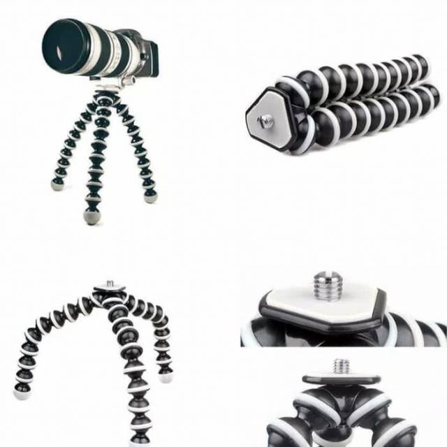 Tripod Gorilla M Tripod Octopus M Phone Holder Medium Tripod Camera DSLR Mini Pod Holder Hp MEDIUM