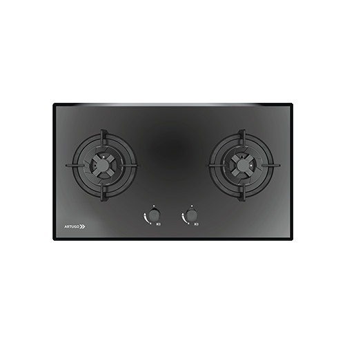 Artugo Built In Glass Gas Hob/Kompor Tanam Gas AH 273 CB Panjang 78 cm