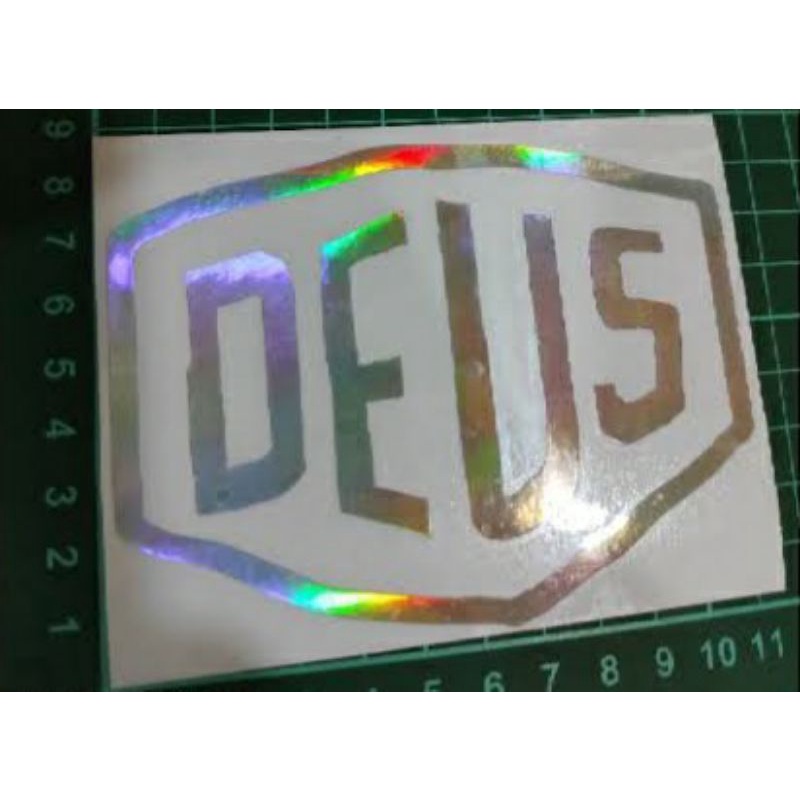 

STICKER DEUS HOLOGRAM