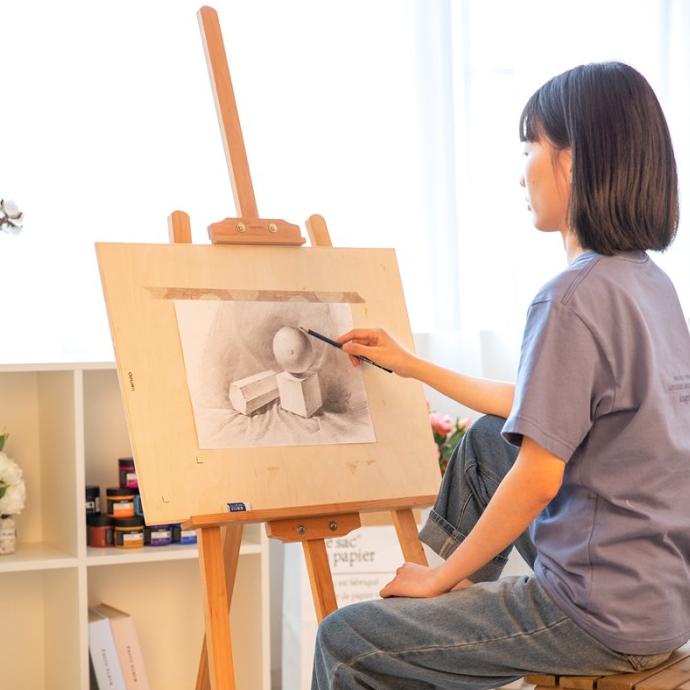 

TERBARUU!! Deli Easel / Stand Meja Kayu Kokoh Untuk Menggambar 116.3x58cm 73879 SALE