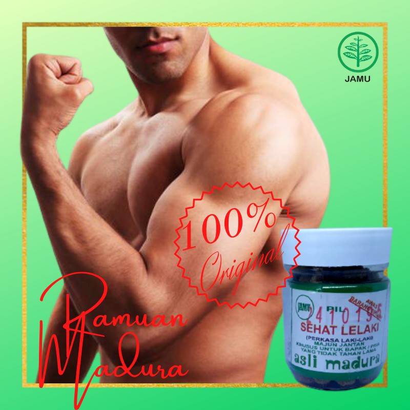 Pil Jamu Herbal Sehat Perkasa Lelaki Kuat Dan Tahan Lama Ramuan Madura Asli,Bisa COD 