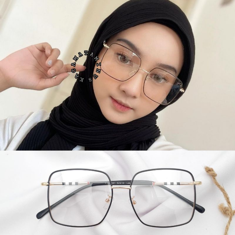 Kacamata Kotak Trendy | Kacamata minus | Kacamata photocromic | F 9691