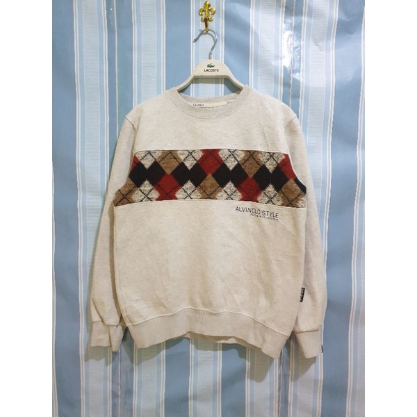 CREWNECK ALVINCLO Size L fit M #117
