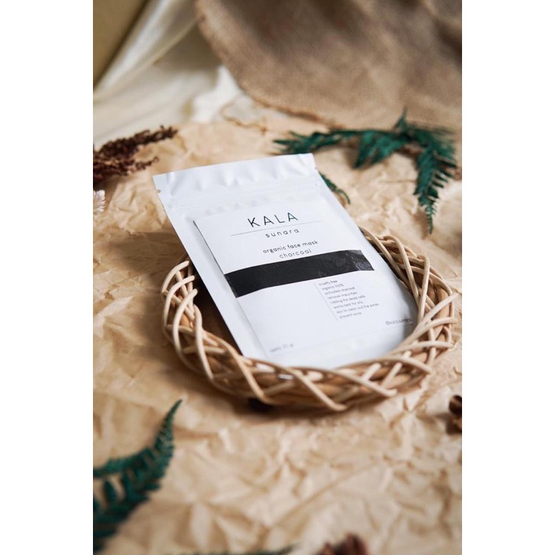 ORGANIC FACE MASK-CHARCOAL