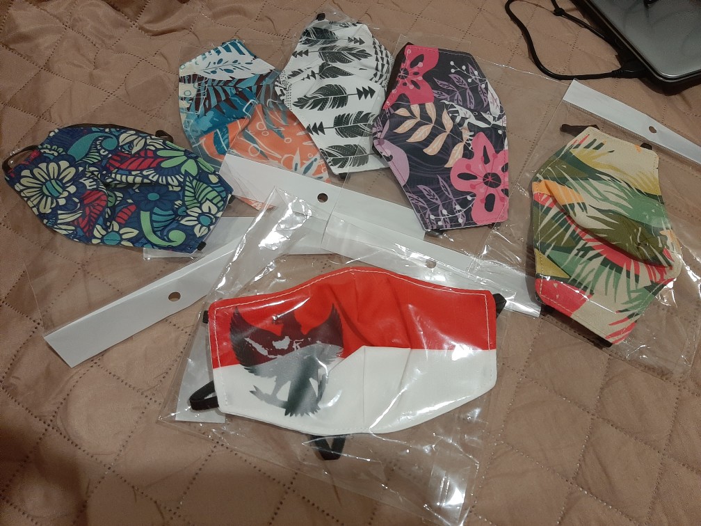 Masker Printing Dewasa 2 Fly Ada Tempat Tissue