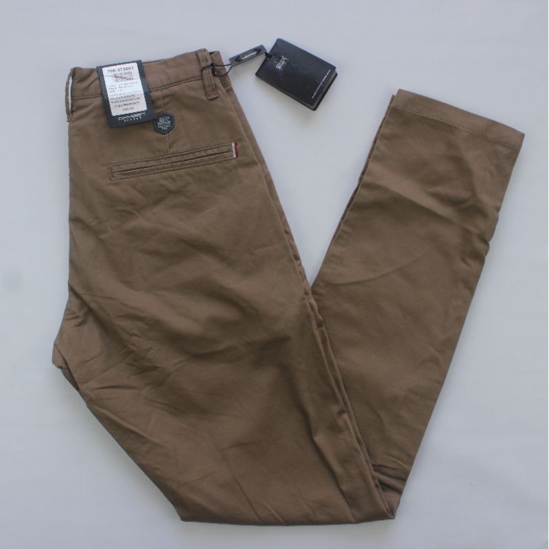 OXYGEN DENIM ORIGINAL | 708-373881 | Celana Chinos / Katun Pria Slim Fit Stretch (Karet)