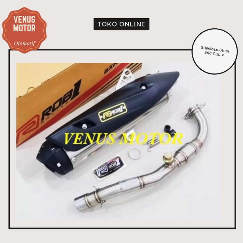 Knalpot Rob1 BORE UP 180-250CC New Nmax 2020
