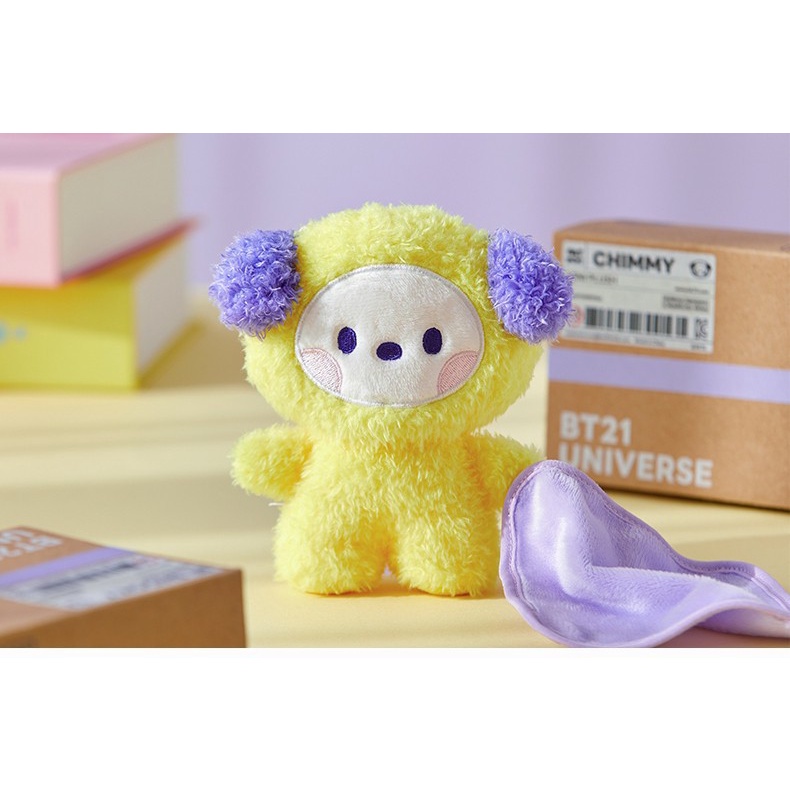 Gantungan Kunci Boneka Plush KPOP BT21 BTS TATA COOKY CHIMMY KOYA SHOOKY MANG RJ