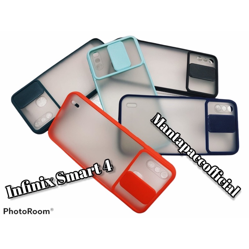 Camera Slide Protection Case - full camera protect for infinix Smart 4 (MAO)