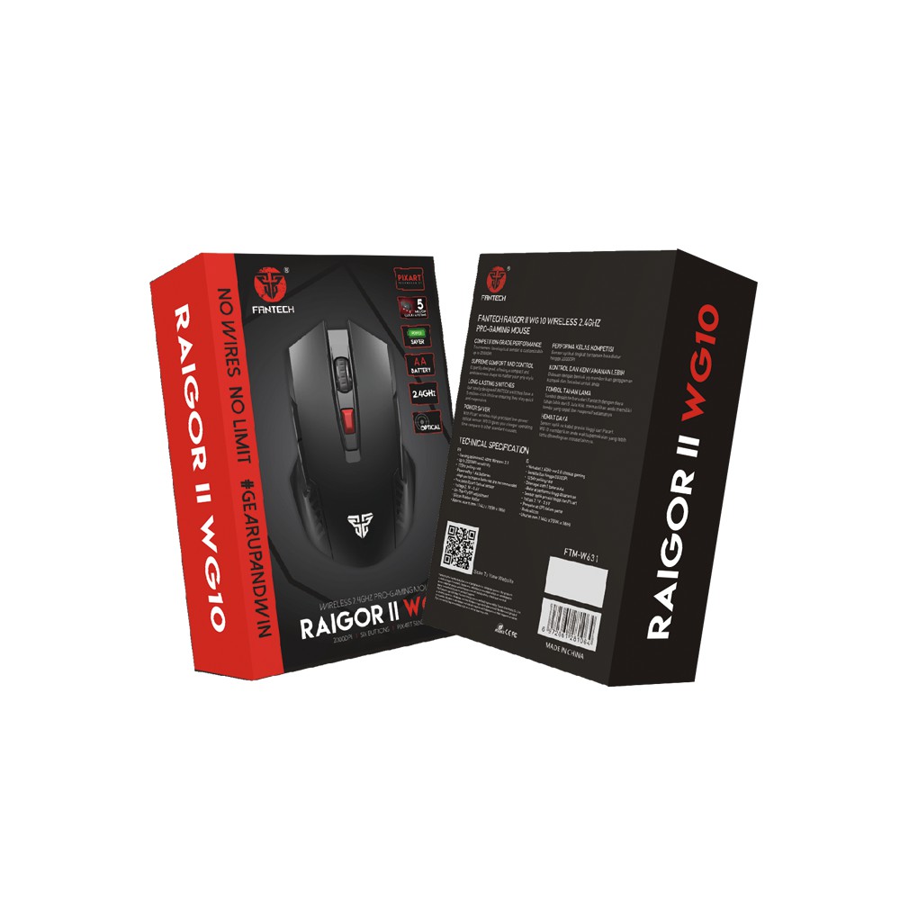 Fantech WG10 Raigor II Wireless Gaming Mouse