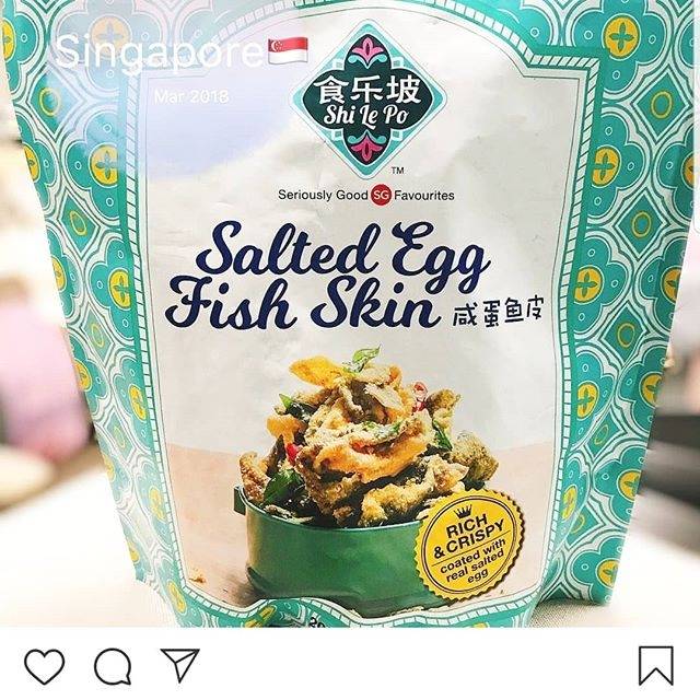 Fish Skin Salted Egg