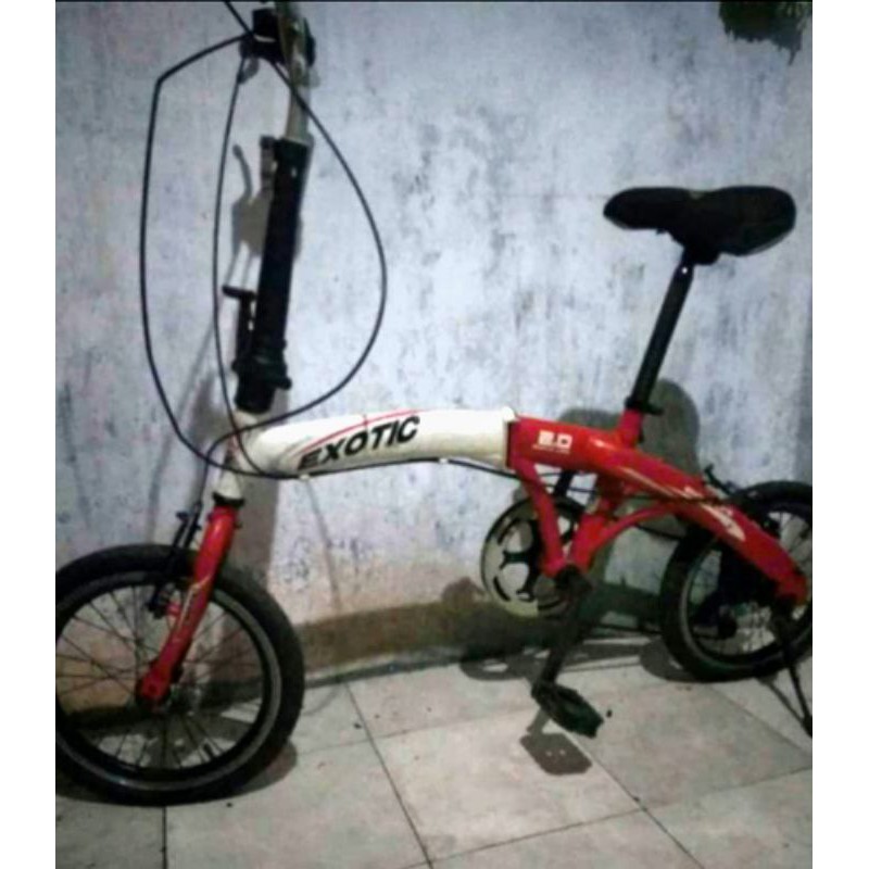 sepeda lipat exotic 2.0 second