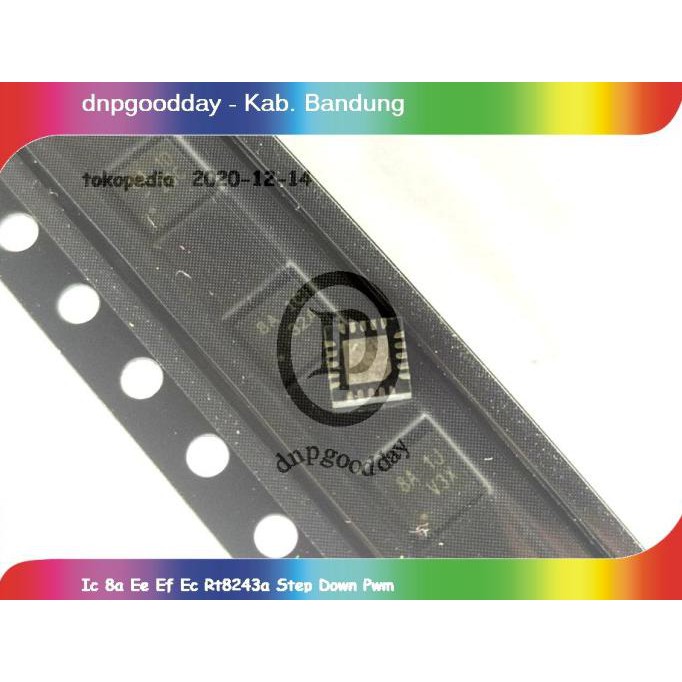 Ic 8A Ee Ef Ec Rt8243A Step Down Pwm Dnpgood11 Ayo Order