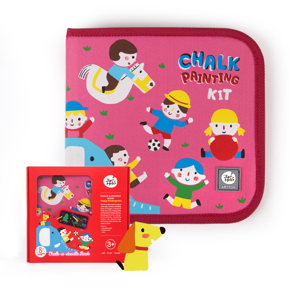 

Joan Miro Chalk A Doodle doodling book dustless buku gambar impor mainan edukasi traveling for kids